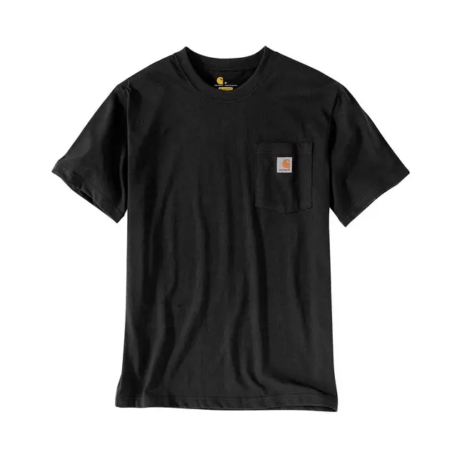 Tijdelijk Beschikbaar Carhartt 103296 T-shirt Zwart - maat S