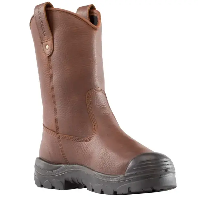 Finale Uitverkoop Steel Blue Heeler Werklaars S3 Heren Waterdicht Tpu Bruin - maat 46