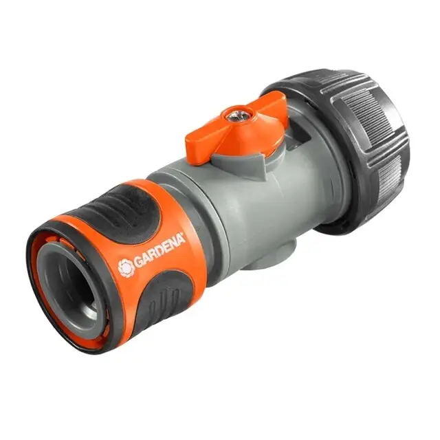 Gardena Slangaansluiting Met Regelventiel Voor 19 mm (3/4") Slangen Geld-Terug-Garantie