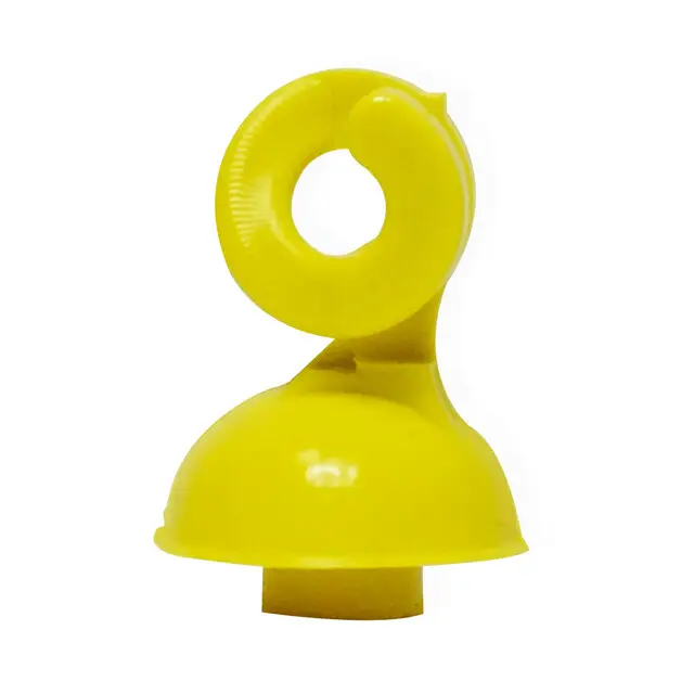 Goedkoop Vervangende Koppen S Geel Voor Ovale & 8mm Paal, Doos Van 25 Stuks