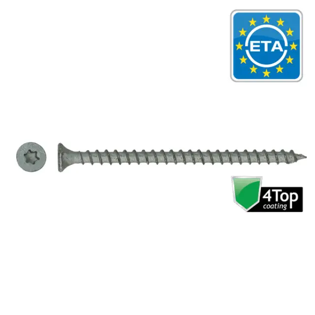 Veilige Betaling Universele Houtschroef. Hapax Vzk-t20 5,0x40 4top