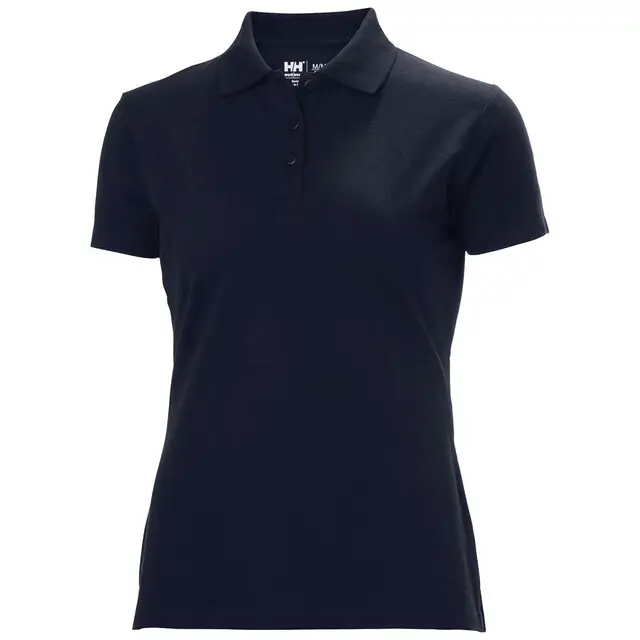 Helly Hansen W Classic Polo Dames 590 Marine Blauw - Maat 3XL Must-Have