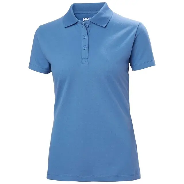 Shop Nu Helly Hansen W Classic Polo Dames 558 Steen Blauw - Maat XL