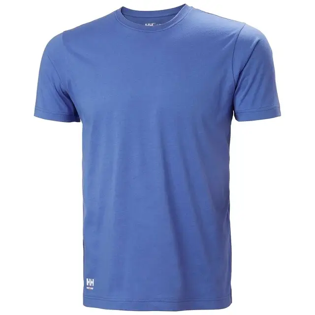 Helly Hansen Classic T-Shirt Heren 558 Steen Blauw - Maat L Exclusief