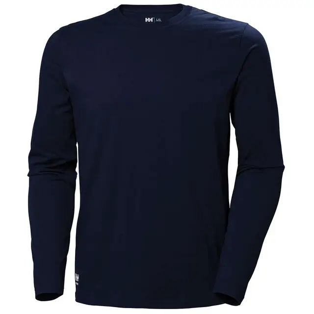 Garantie Inbegrepen Helly Hansen Classic Mouwen Heren 590 Marine Blauw - Maat L