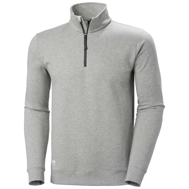 Helly Hansen Classic Half Zip Sweatshirt Heren 930 Grijs Melange - Maat XL Plaats Bestelling