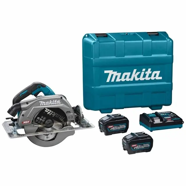 Hete Deal Makita XGT 40 V Max Cirkelzaag 235 mm HS010GT201