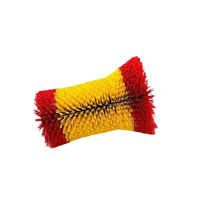 Origineel Suevia Vervangborstel KM-EC Duo Horizontaal - 55cm Geel/Rood