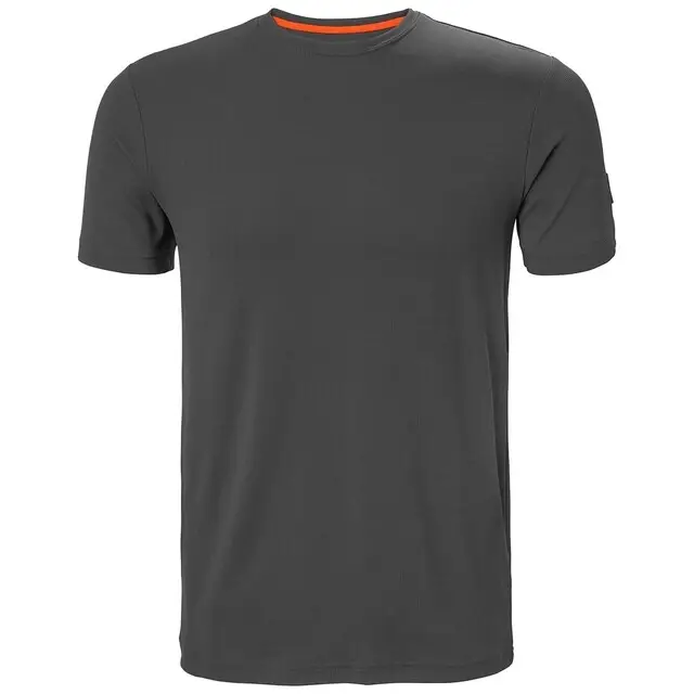 Beste Prijs Helly Hansen Tech T-Shirt Heren 951 Donkergrijs - Maat XS