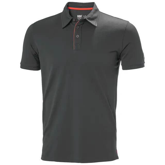Korting Helly Hansen Tech Polo Heren 951 Donkergrijs - Maat XL
