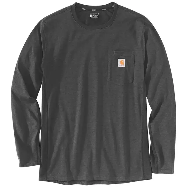 Exclusieve Aanbieding Carhartt Force Flex Pocket T-shirt Carbon Heather L