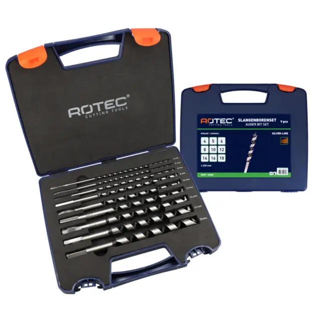Rotec Slangenborenset '240', 9-dlg, 酶4-18x230 4-18x Must-Have