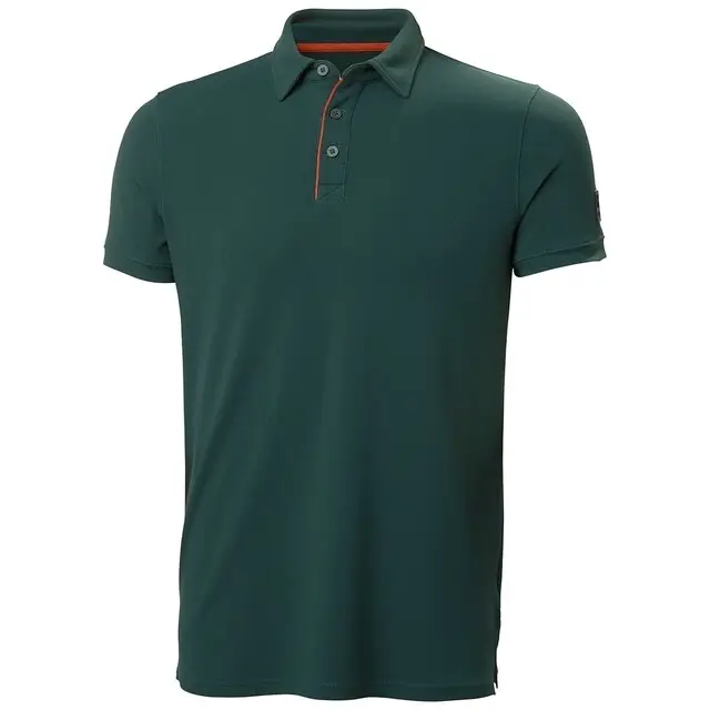 Beperkte Voorraad Helly Hansen Tech Polo Heren 450 Groen - Maat L