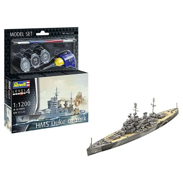 Modelset Slagschip HMS Duke Of York Plaats Bestelling