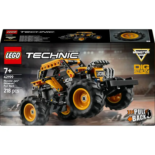 Hete Deal Lego 42199 Technic Monster Jam DIGatron Pull-Back