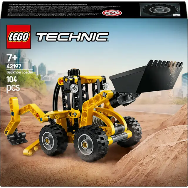 Lego 42197 Technic Backhoe Loader Goedkoop