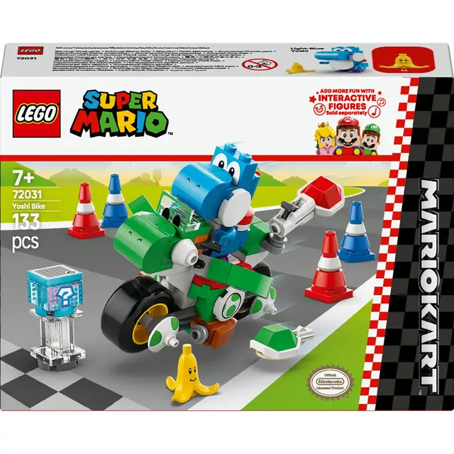 Lego 72031 Super Mario Kart Yoshi Bike Finale Uitverkoop