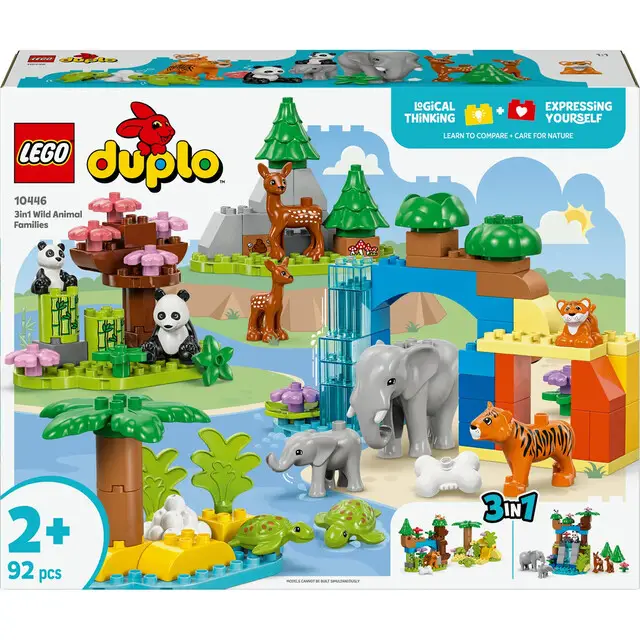 Lego 10446 Duplo Town 3in1 Wild Animal Families Veilige Betaling