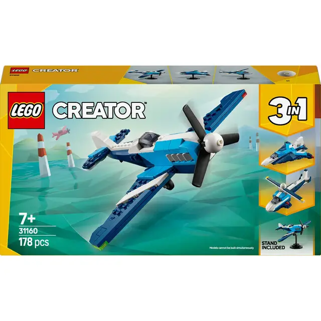 Lego 31160 Creator Aircraft Race Plane Populair