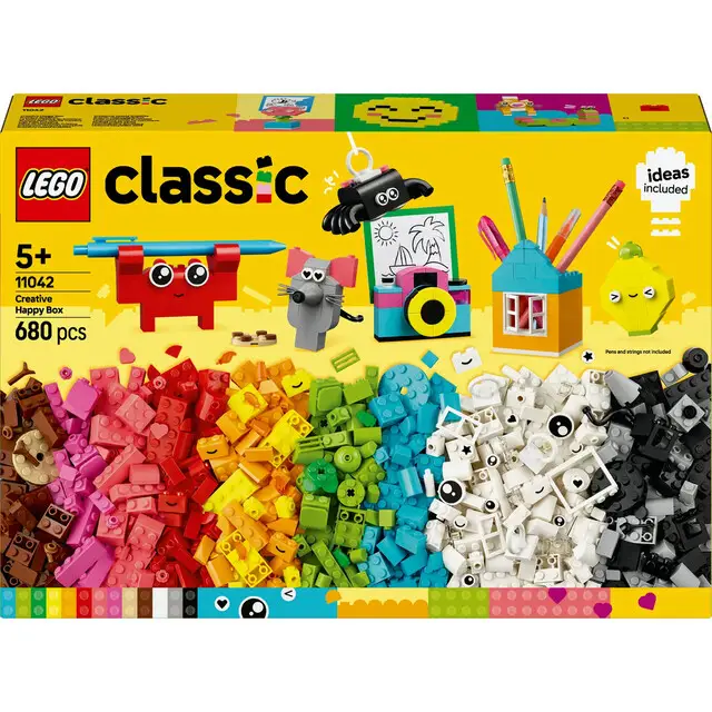 Lego 11042 Classic Creative Happy Box Nieuw