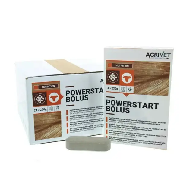 Agrivet Powerstart Bolus, 4x230g Doses Uitverkoop