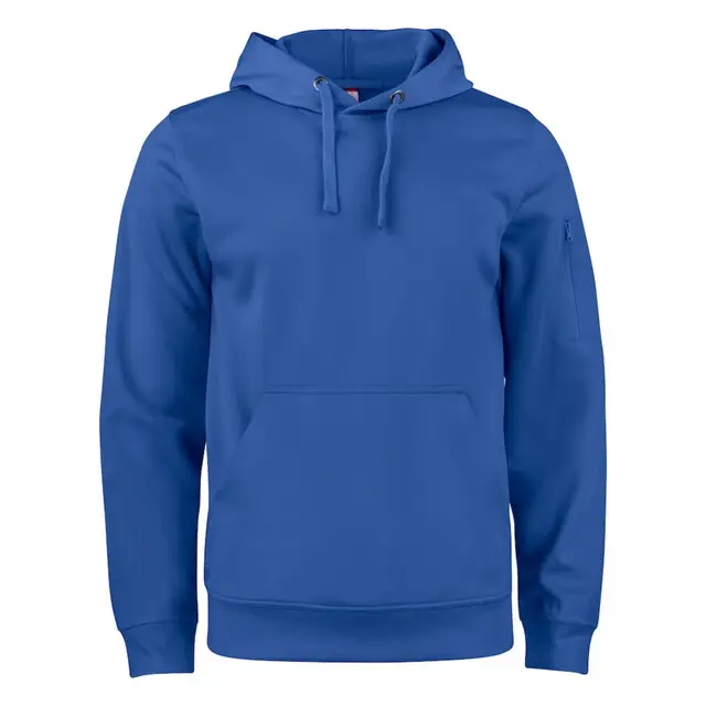 Clique Basic Active Hoodie Kobalt - Maat M Lage Kosten