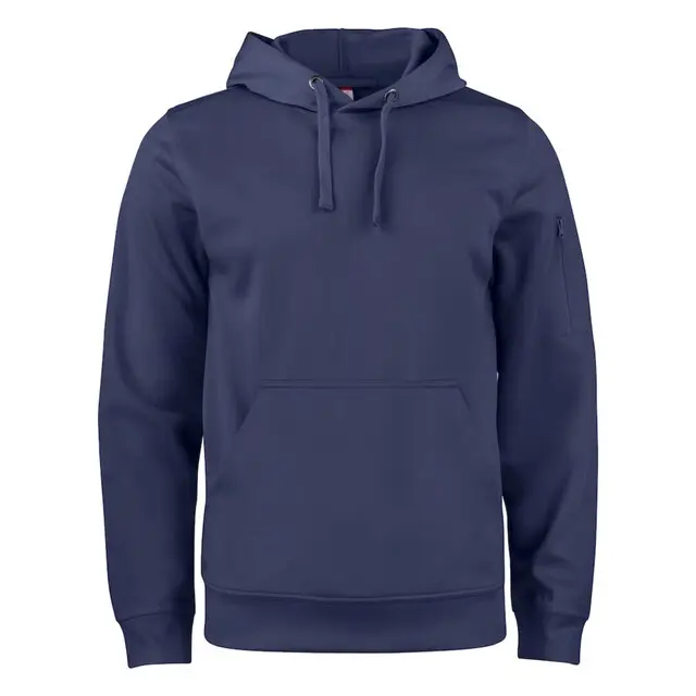 Populair Clique Basic Active Hoodie Dark Navy - Maat XXL
