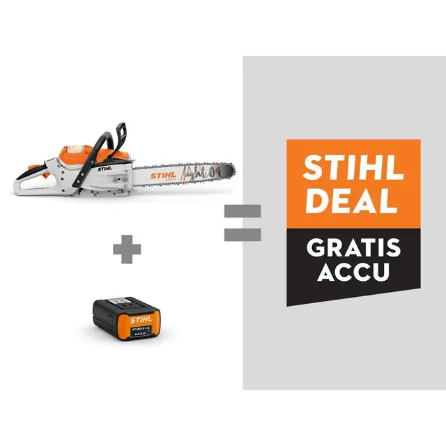 Op = Op Stihl MSA 300 Accu Kettingzaag 35cm - ACTIESET