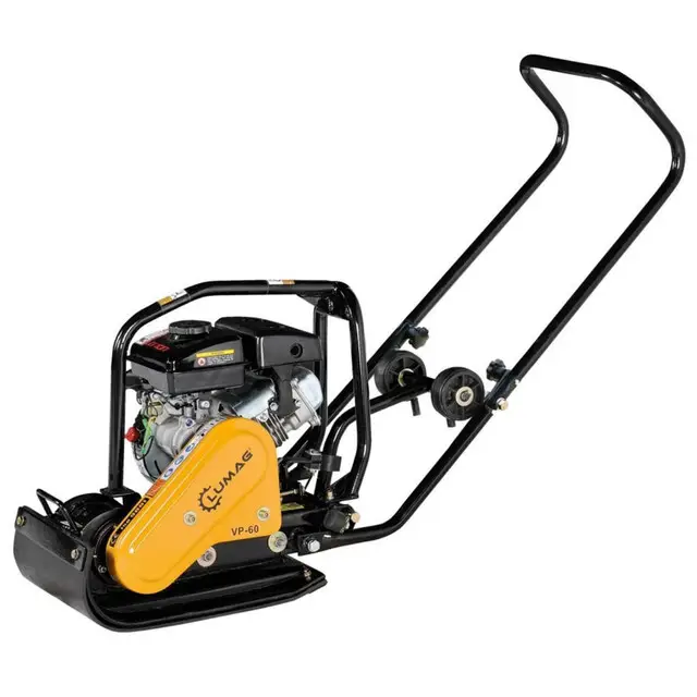 Finale Uitverkoop Lumag Trilplaat Benzine 2,7 Pk Dieptewerking 20cm (Incl. Rubbermat En Wielenset)