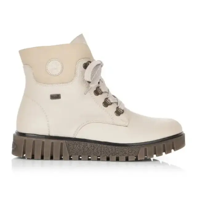Rieker Dameslaars Veter Creme Maat 37 Tijdelijk Beschikbaar