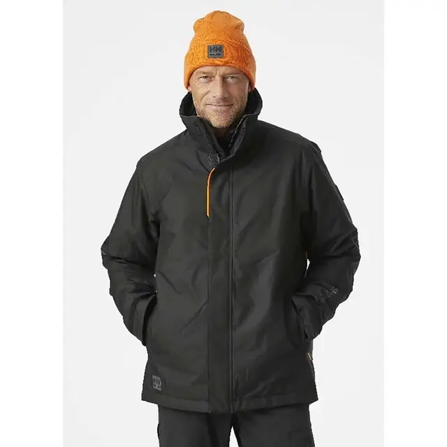 Lage Prijs Helly Hansen Kensington Evo Winterjas Zwart - Maat XXXL