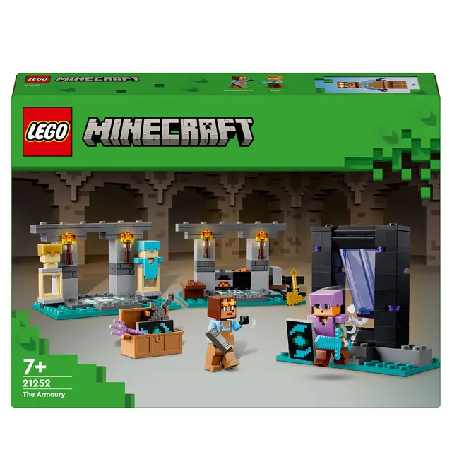 LEGO Minecraft 21252 - De wapensmederij Nieuw Model