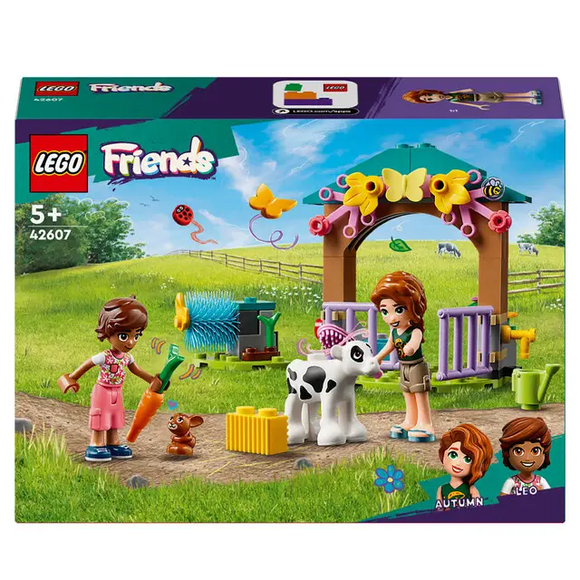 Koop Online LEGO Friends 42607 - Autumns schuur met kalfje