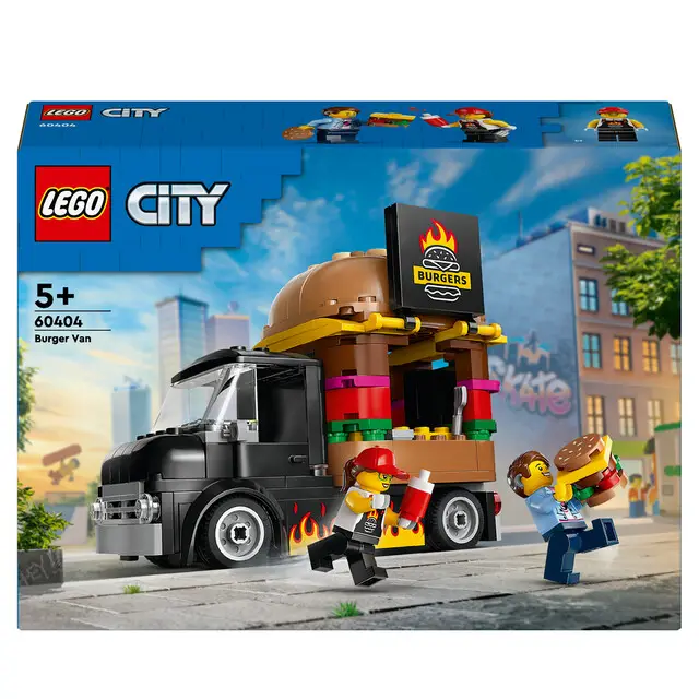 Uitverkoop LEGO City 60404 - Hamburgertruck