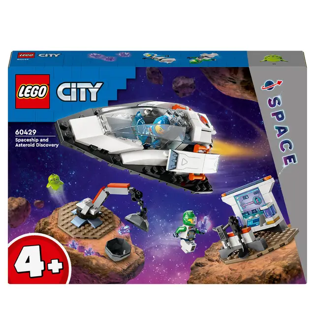 Goedkoop LEGO City 60429 - Ruimteschip en ontdekking van asteroïde