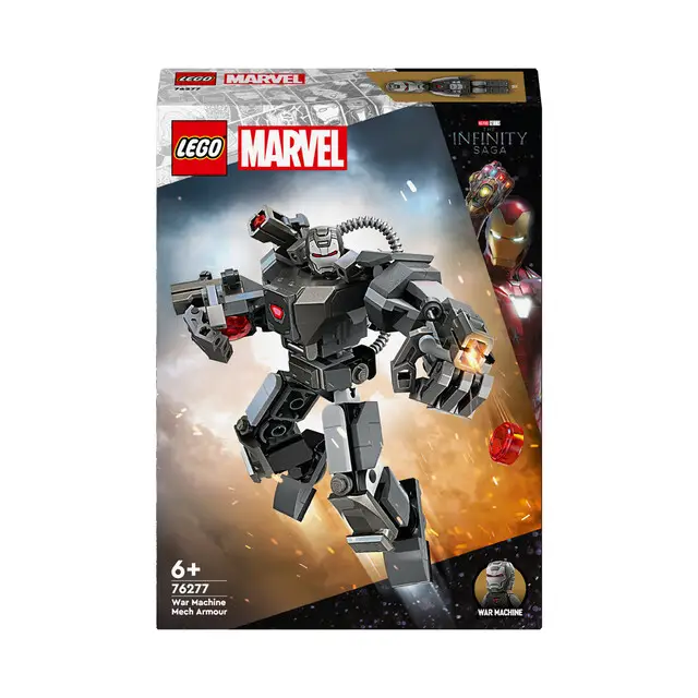 LEGO Super Heroes 76277 - War Machine mechapantser Plaats Bestelling