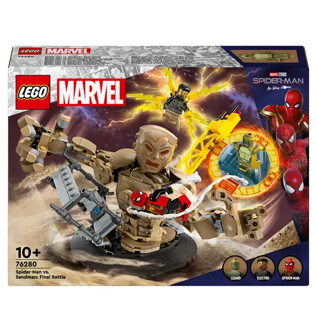 Handgemaakt LEGO Super Heroes 76280 - Spider-Man vs. Sandman: Eindstrijd