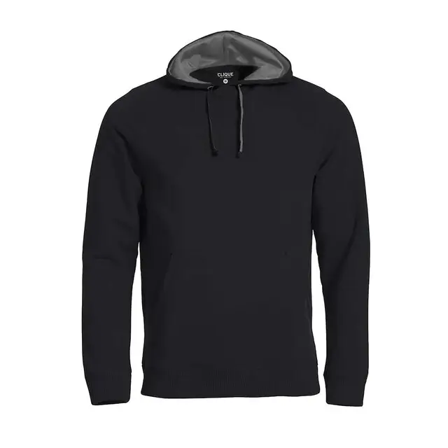 Premium Clique Classic Hoodie Zwart Maat XXL