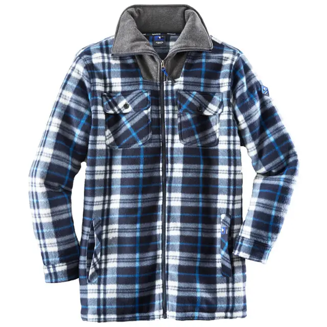 Trendy Terratrend Thermohemd Antraciet/Royalblue Maat 2XL