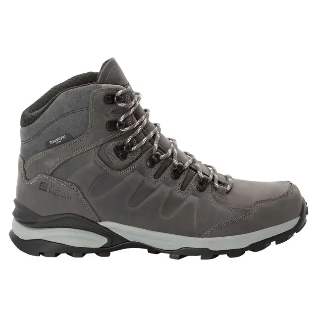 Jack Wolfskin Wandelschoen Refugio Prime Texapore Mid Slate Grey Man - Maat 43 Beperkte Voorraad