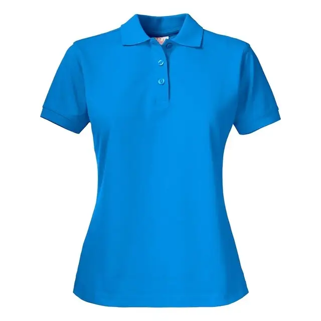 Printer Surf Pro Polo Pique Dames Blauw - Maat L Groothandel