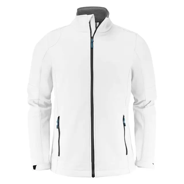 Nieuw Printer Trial Softshell Jas Heren Wit - Maat 5XL