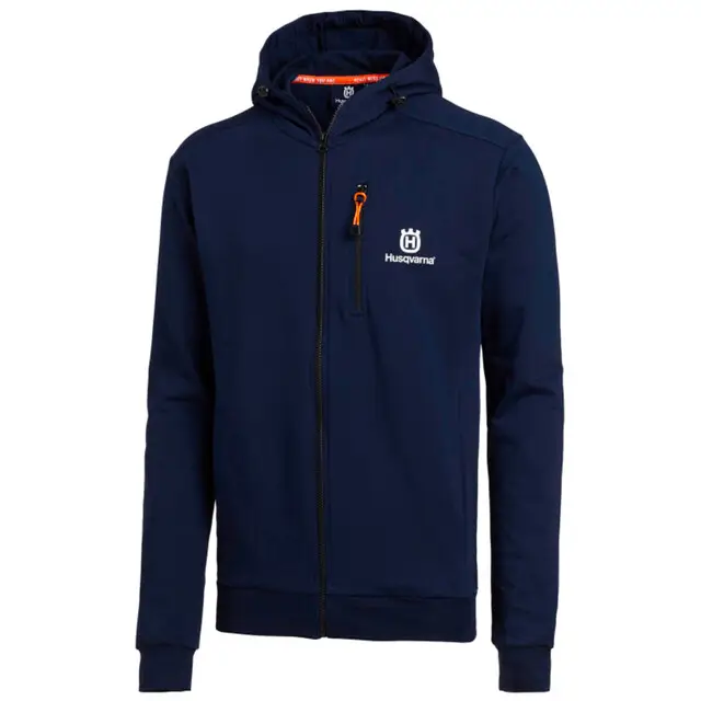 Authentiek Husqvarna Heren Hoody RWYA Donkerblauw - maat 3XL