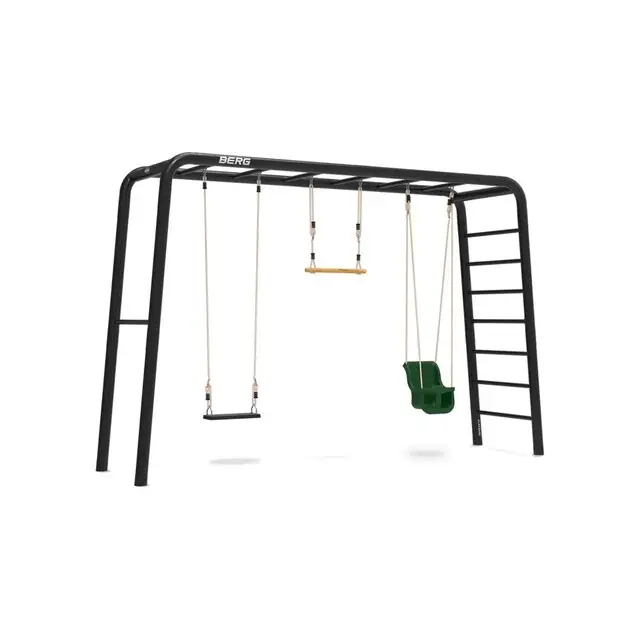 BERG PlayBase Large TL met Baby-zitje, Rubberen Zitje en Trapeze Meest Verkocht