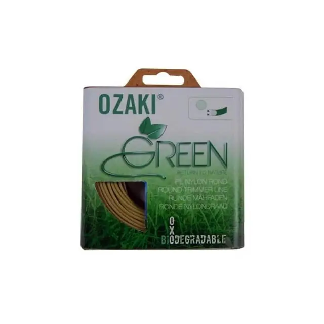 Voordeelprijs Ozaki Biologisch Afbreekbare Nylondraad - Ø 2.4mm, L: 15m.