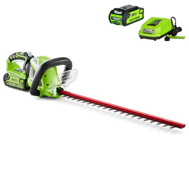 Greenworks Accu Heggenschaar 40 Volt Met 2.0 Ah Accu En Lader Gratis Verzending