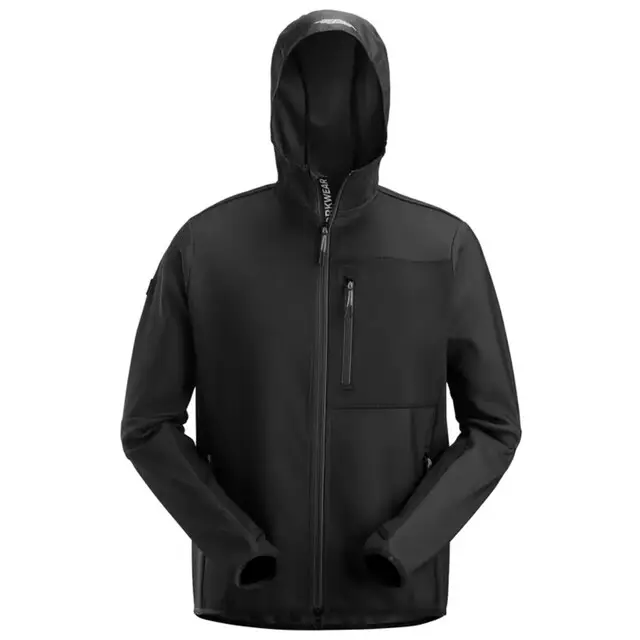 Snickers FleXiworktussenlaag Hoodie 8044 Zwart (0404) Maat L Lage Kosten