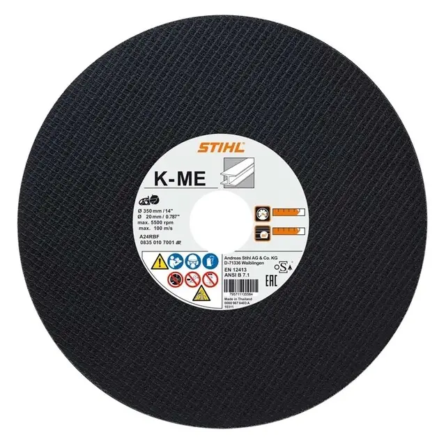 Favoriet Stihl K-ME Doorslijpschijf Staal 脴350 mm voor TS 440