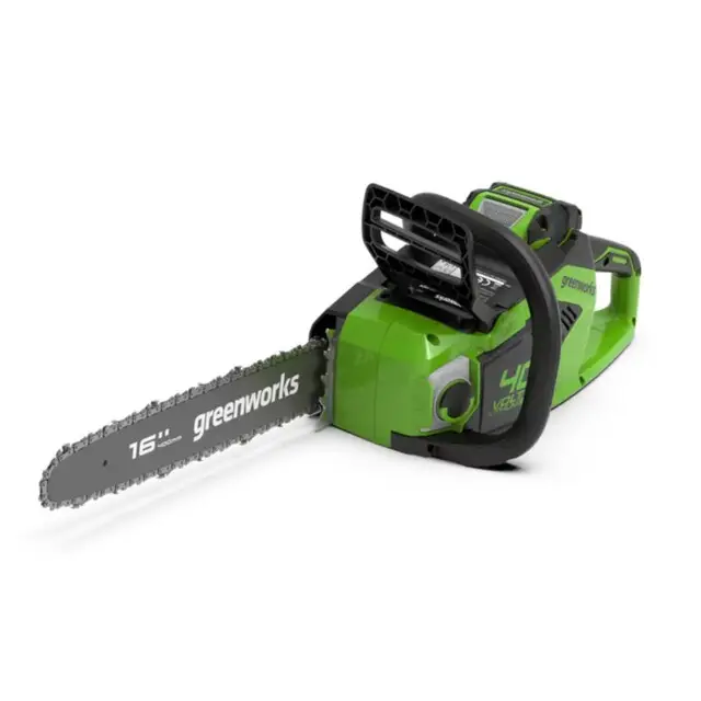 Greenworks GD40CS18K2X 40 V Accu Kettingzaag 40 cm - Met Accu en Lader Exclusieve Aanbieding