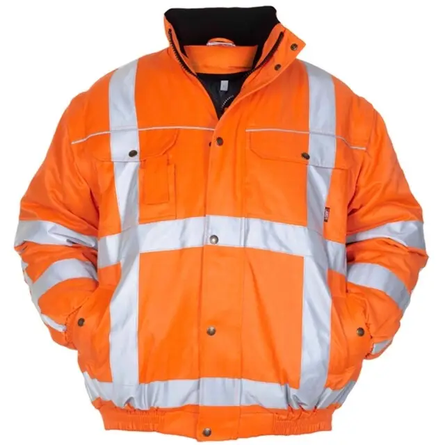 Hydrowear Hi-Vis All Season Jack Leiden RWS Oranje Maat 2XL Groothandel